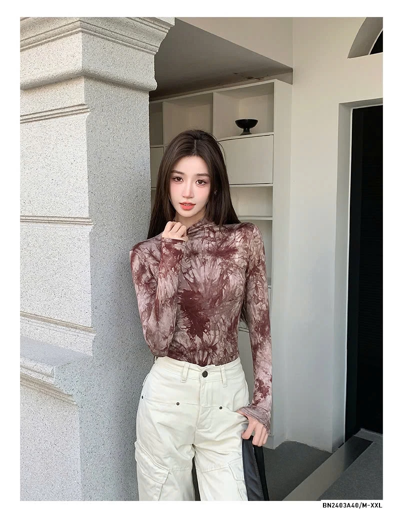 ÁO THUN LOANG CAO CỔ