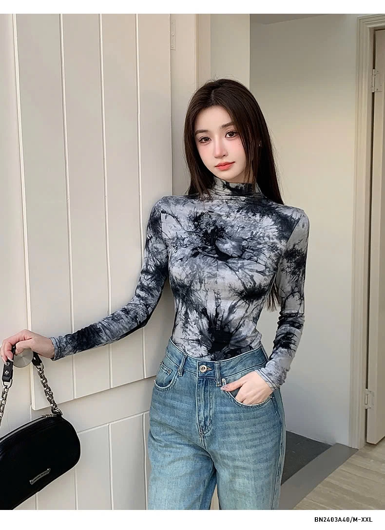 ÁO THUN LOANG CAO CỔ