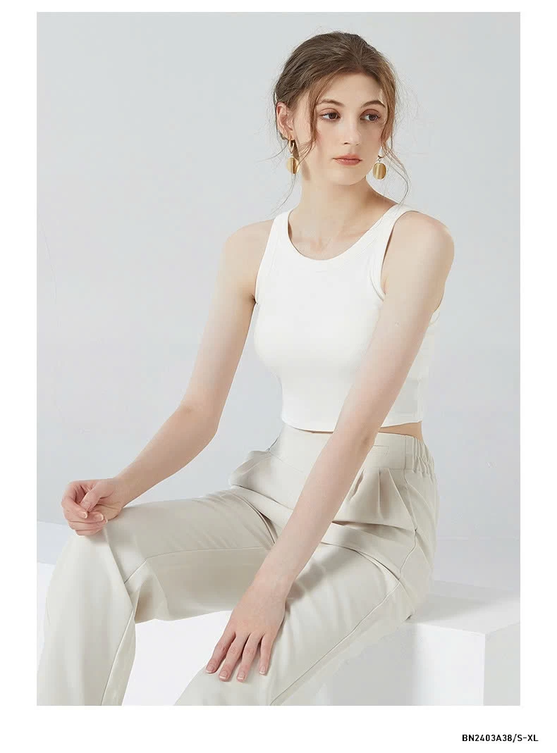 CROPTOP 3 LỖ KÈM BRA