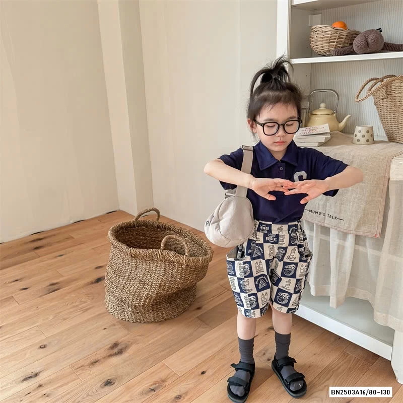 SHORT THÔ FAST FOOD ADBABY