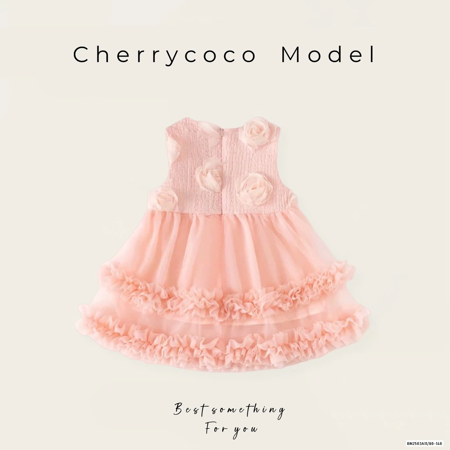 VÁY XÒE TẦNG CHERRY COCO