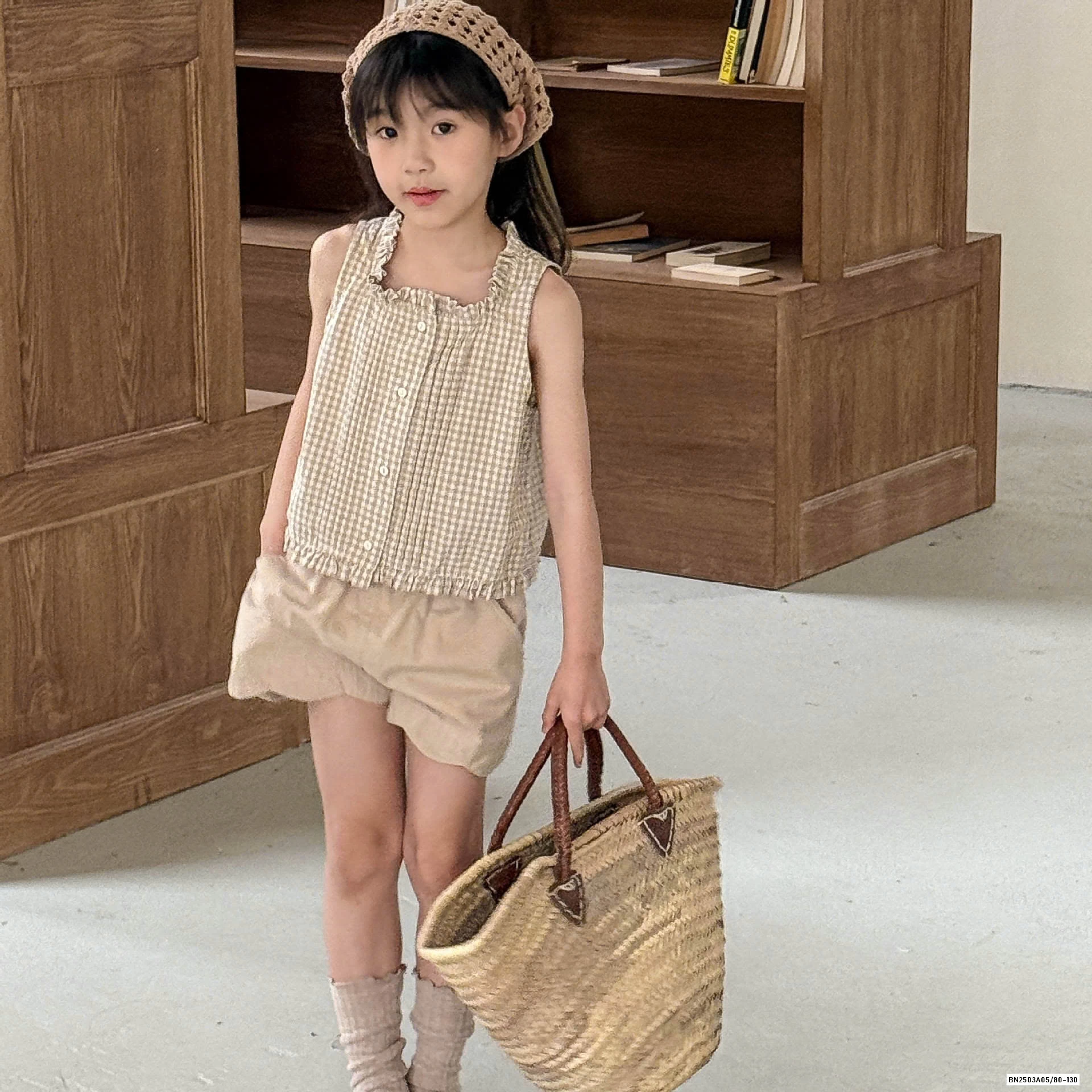 SHORT THÔ VIỀN HOA ADBABY