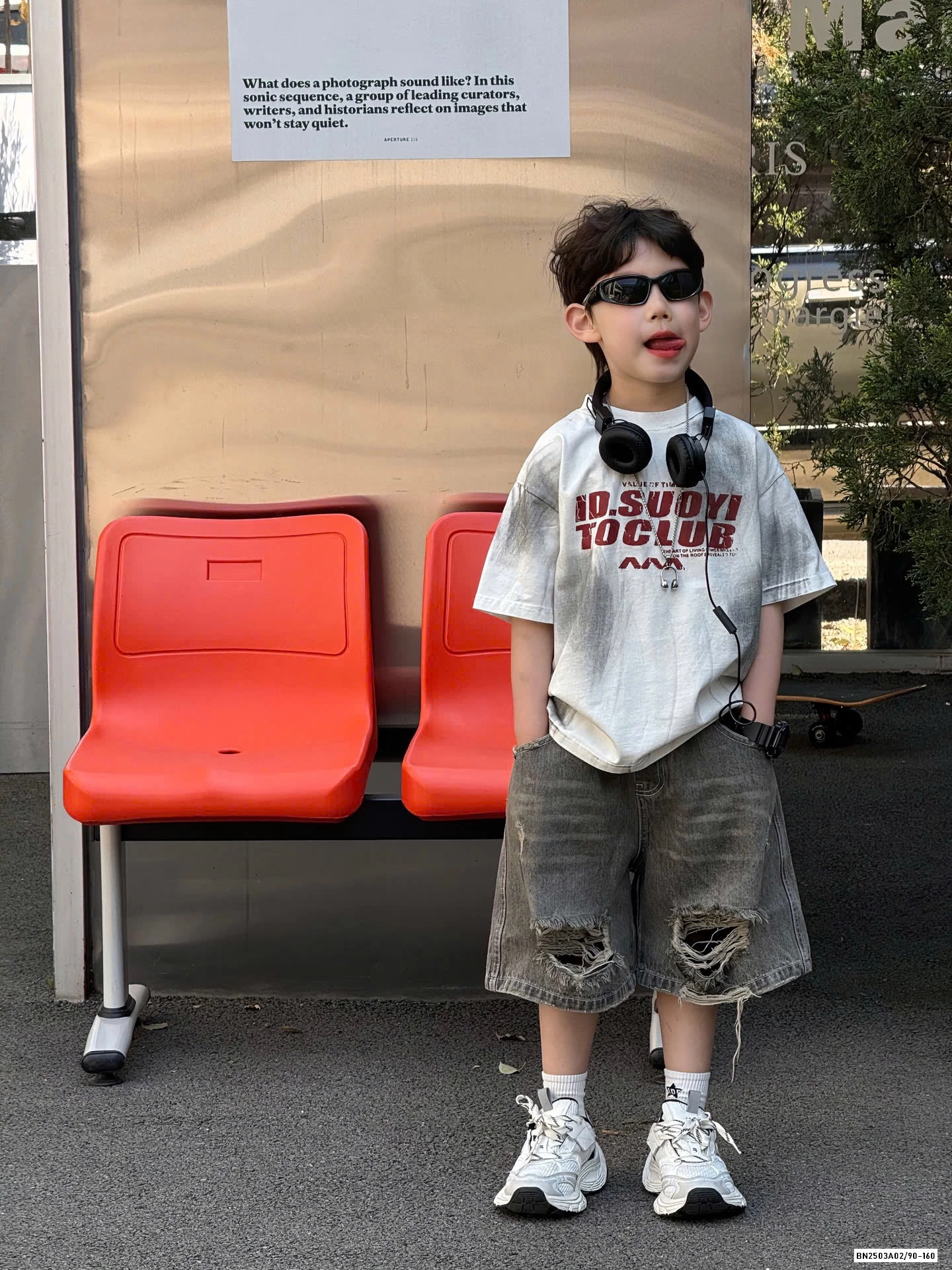 ÁO LOANG MIX SHORT JEANS RÁCH