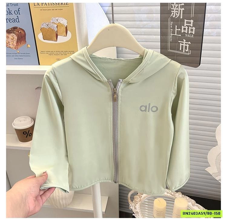 KHOÁC NẮNG IN CHỮ ALO