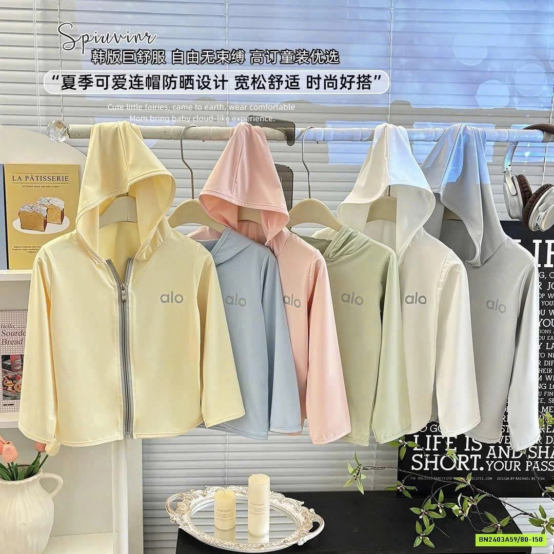 KHOÁC NẮNG IN CHỮ ALO