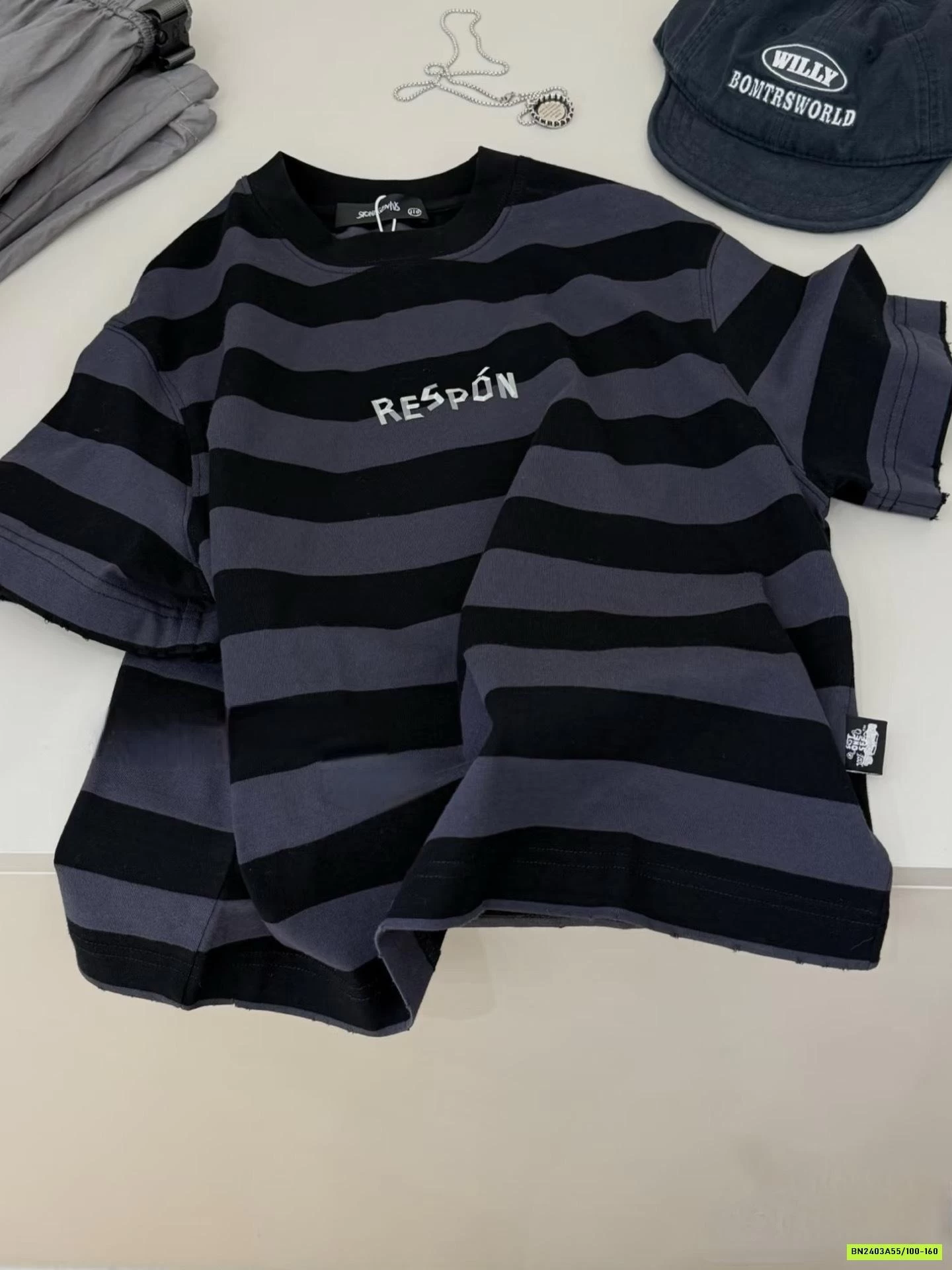 ÁO THUN KẺ PHỐI MÀU