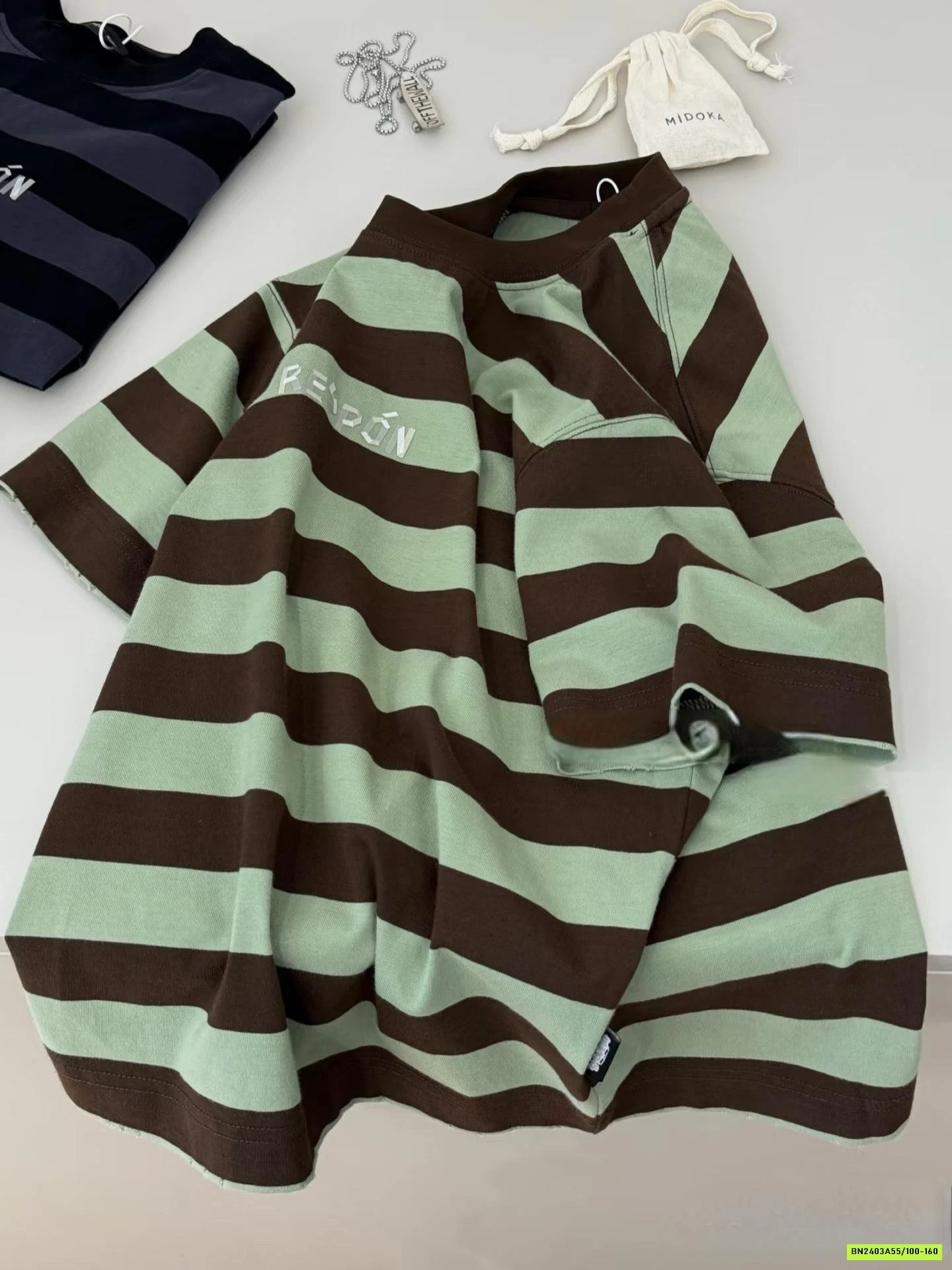 ÁO THUN KẺ PHỐI MÀU