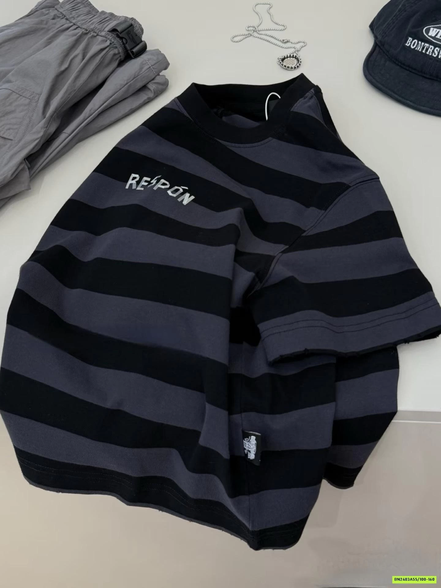 ÁO THUN KẺ PHỐI MÀU