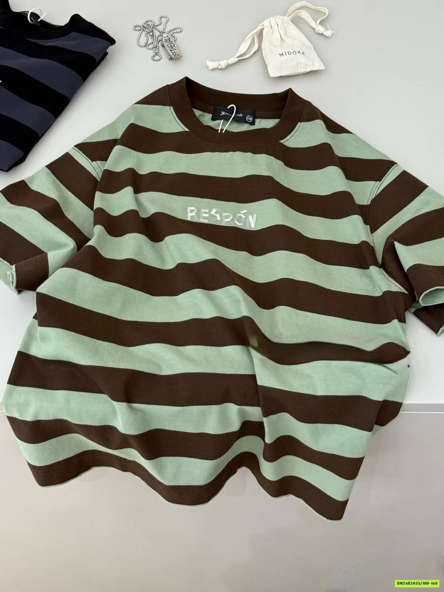 ÁO THUN KẺ PHỐI MÀU