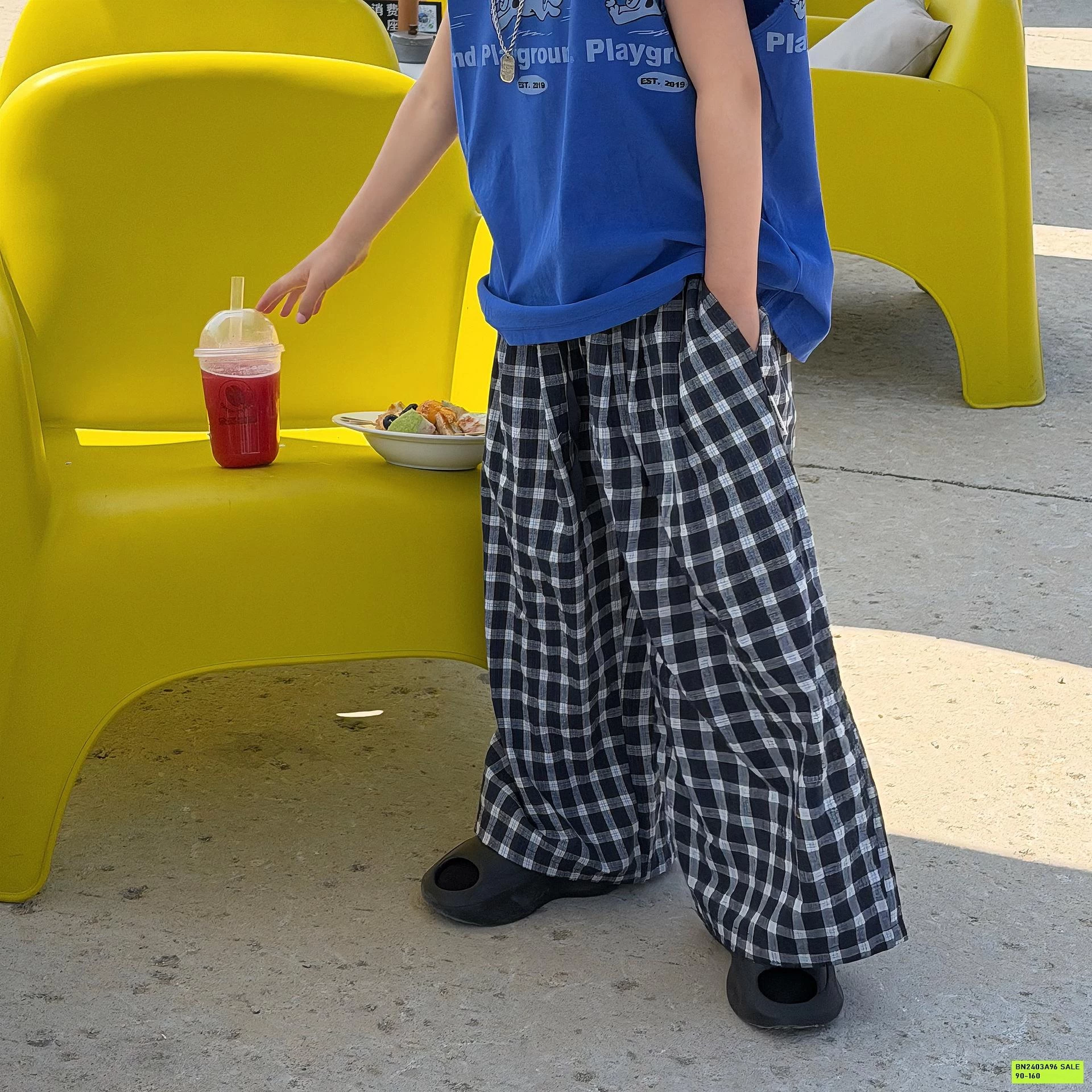 QUẦN ĐŨI SUÔNG CARO FANSHU