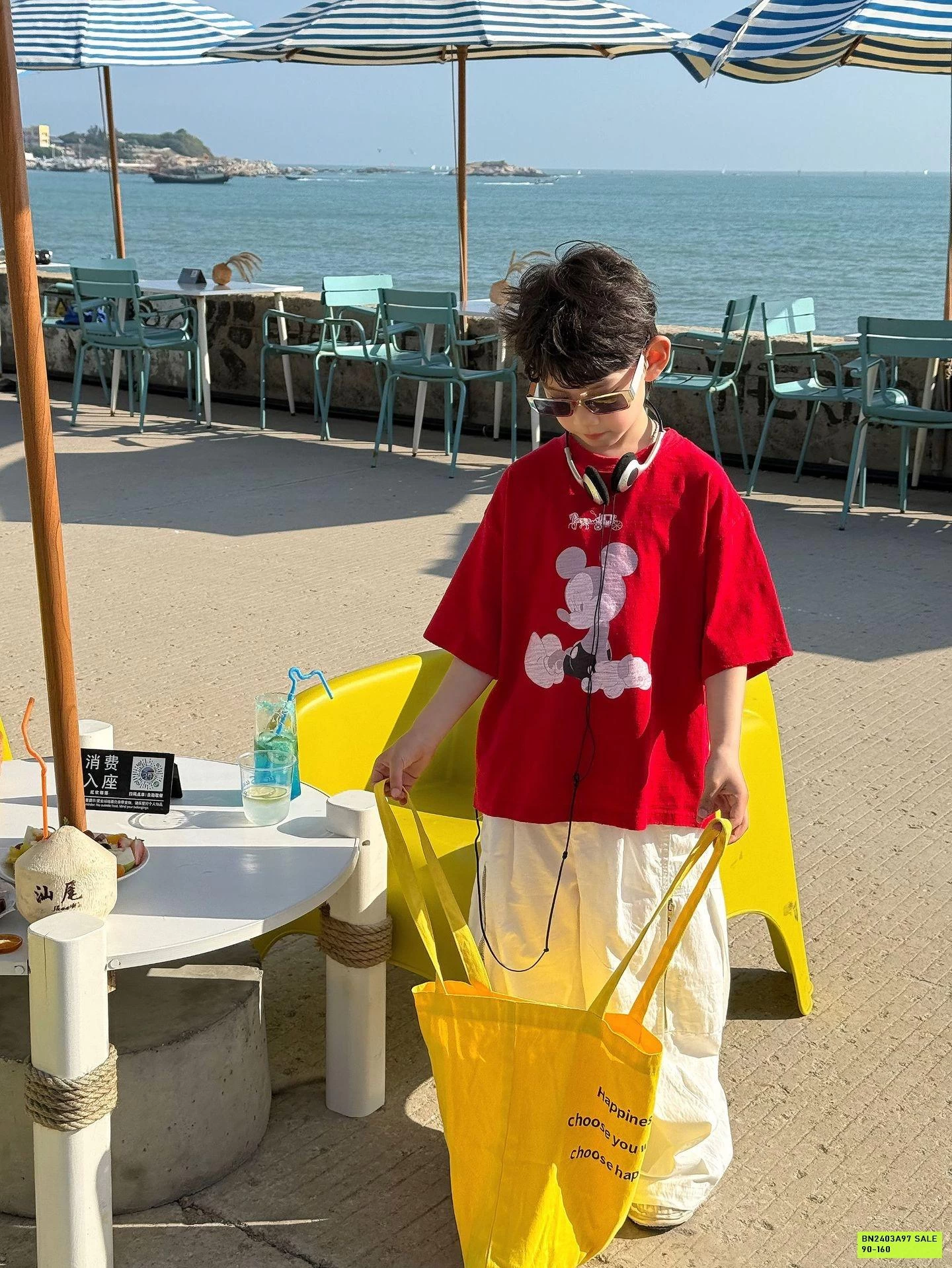 ÁO THUN ĐỎ MICKEY FANSHU