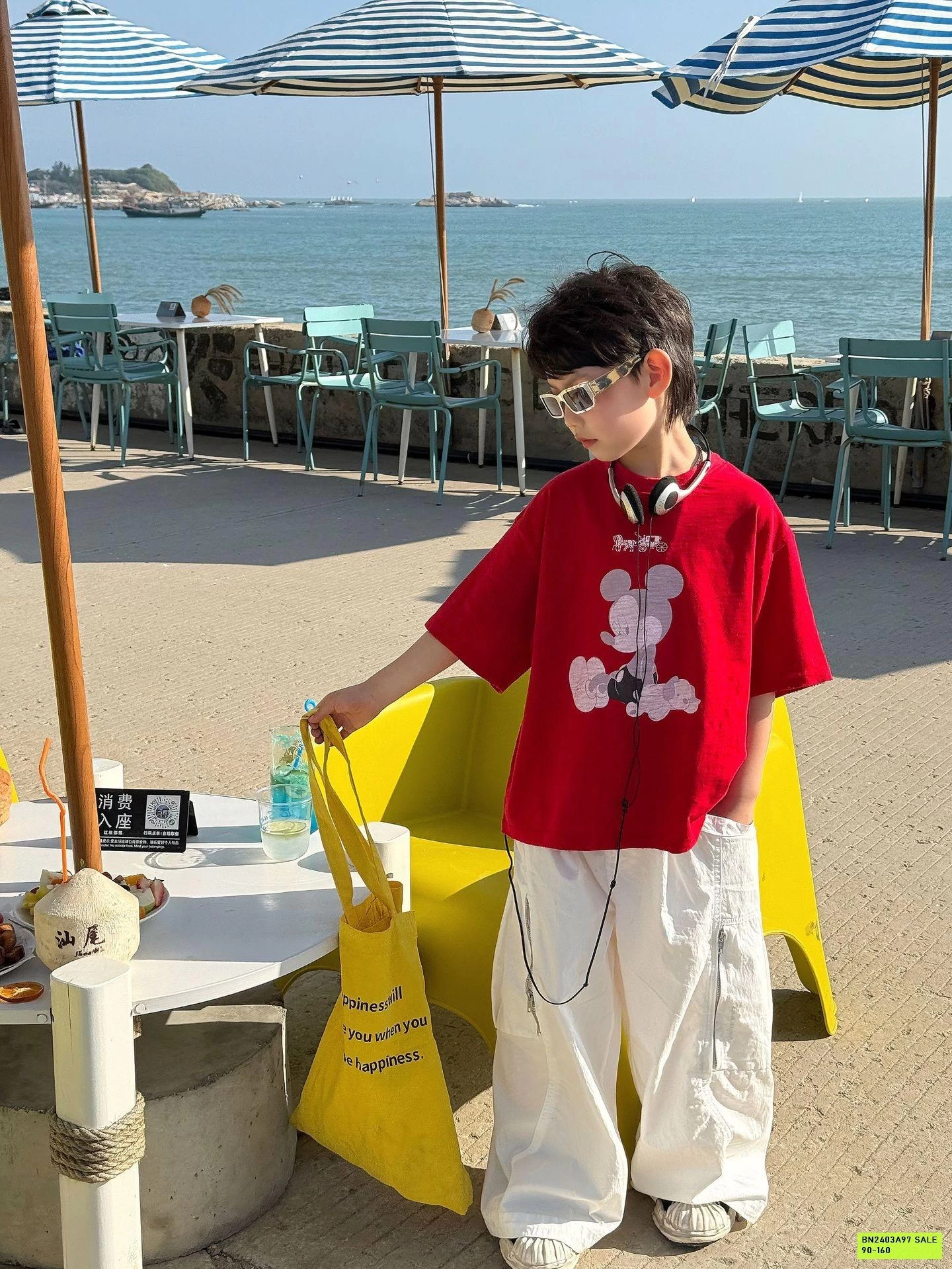 ÁO THUN ĐỎ MICKEY FANSHU