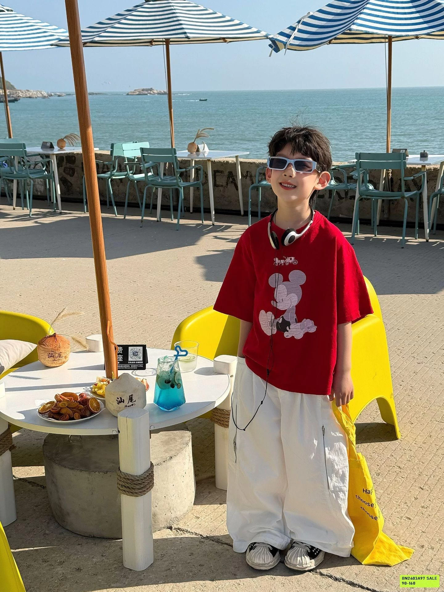 ÁO THUN ĐỎ MICKEY FANSHU