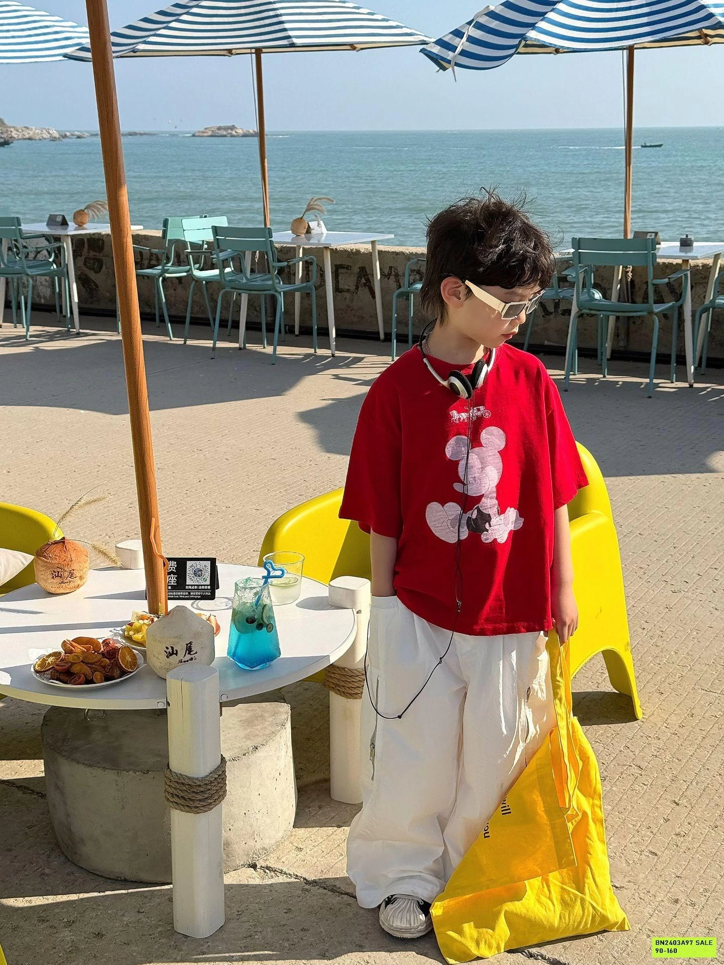 ÁO THUN ĐỎ MICKEY FANSHU