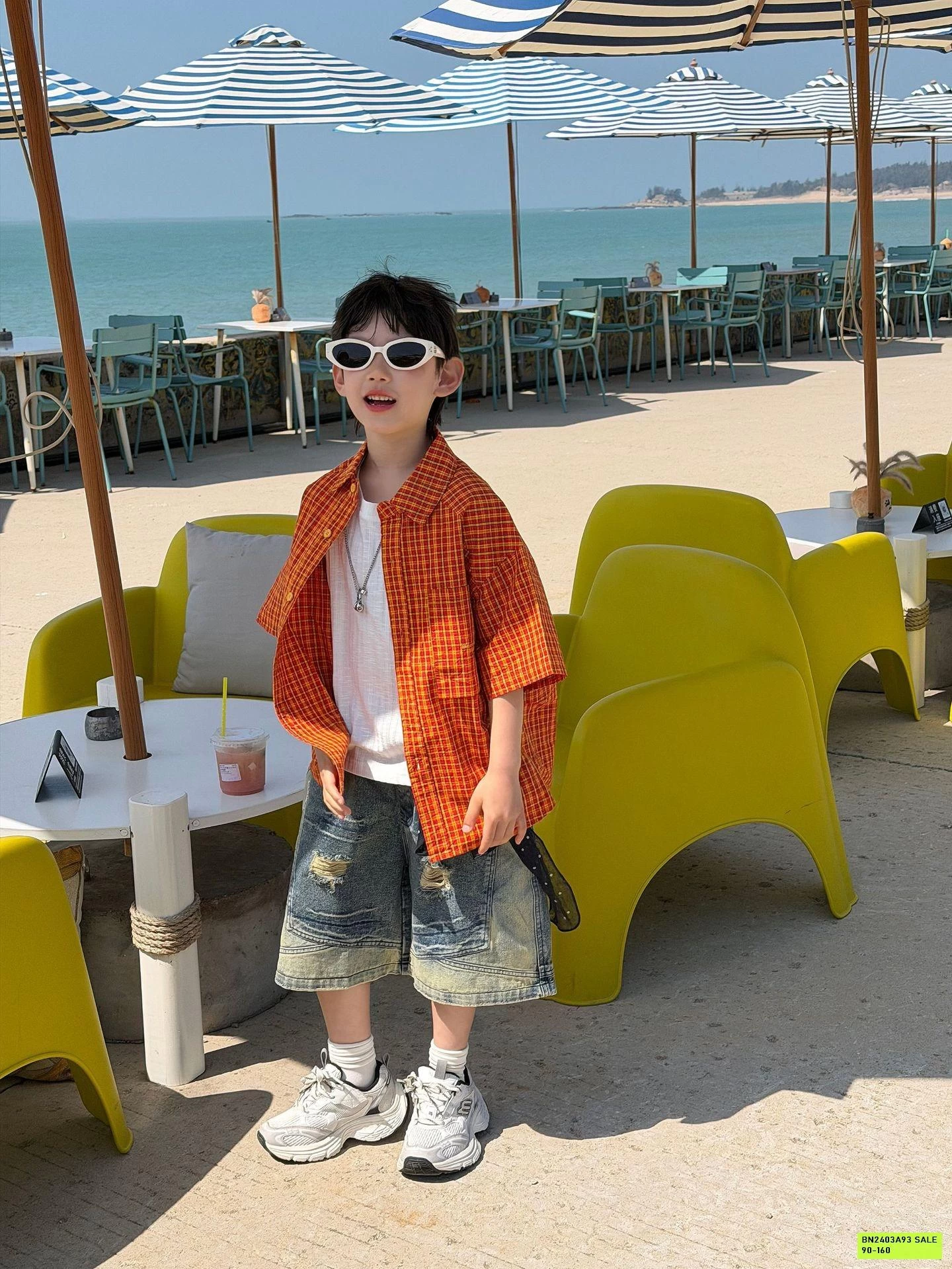 SHORT JEANS XANH CÁ TÍNH FANSHU