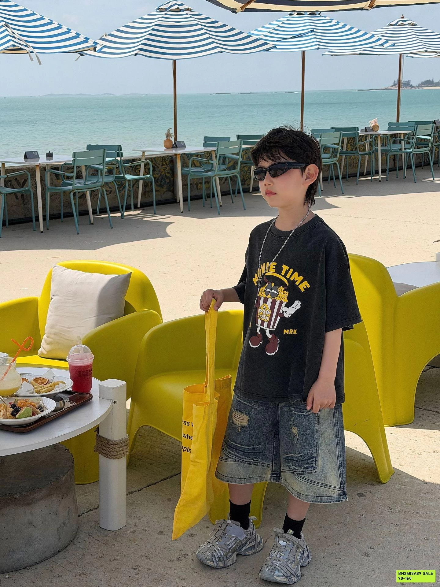 ÁO THUN ĐEN BẮP RANG BƠ FANSHU