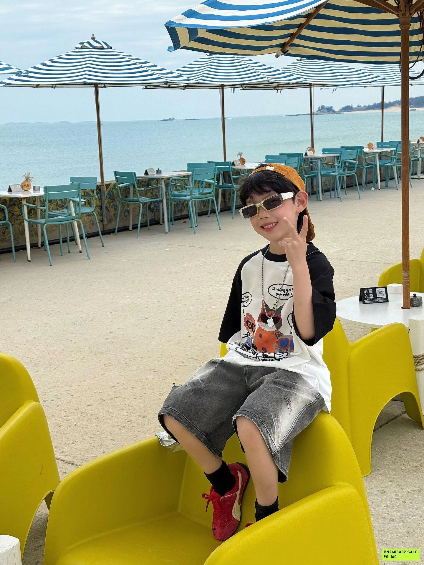 ÁO THUN MÈO PHỐI MÀU TAY FANSHU