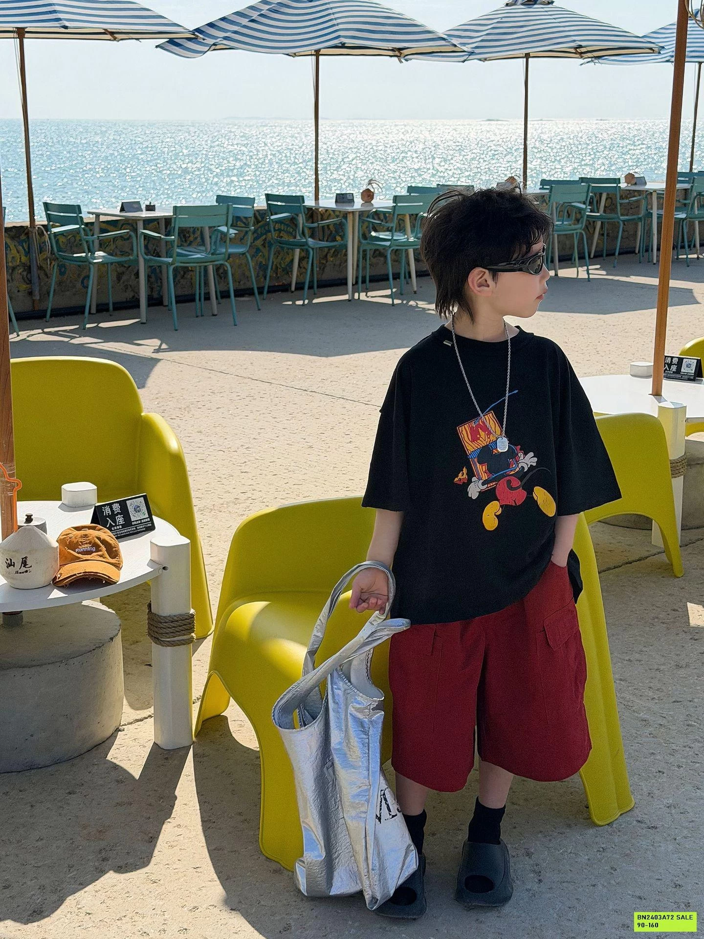 ÁO THUN ĐEN MICKEY FANSHU