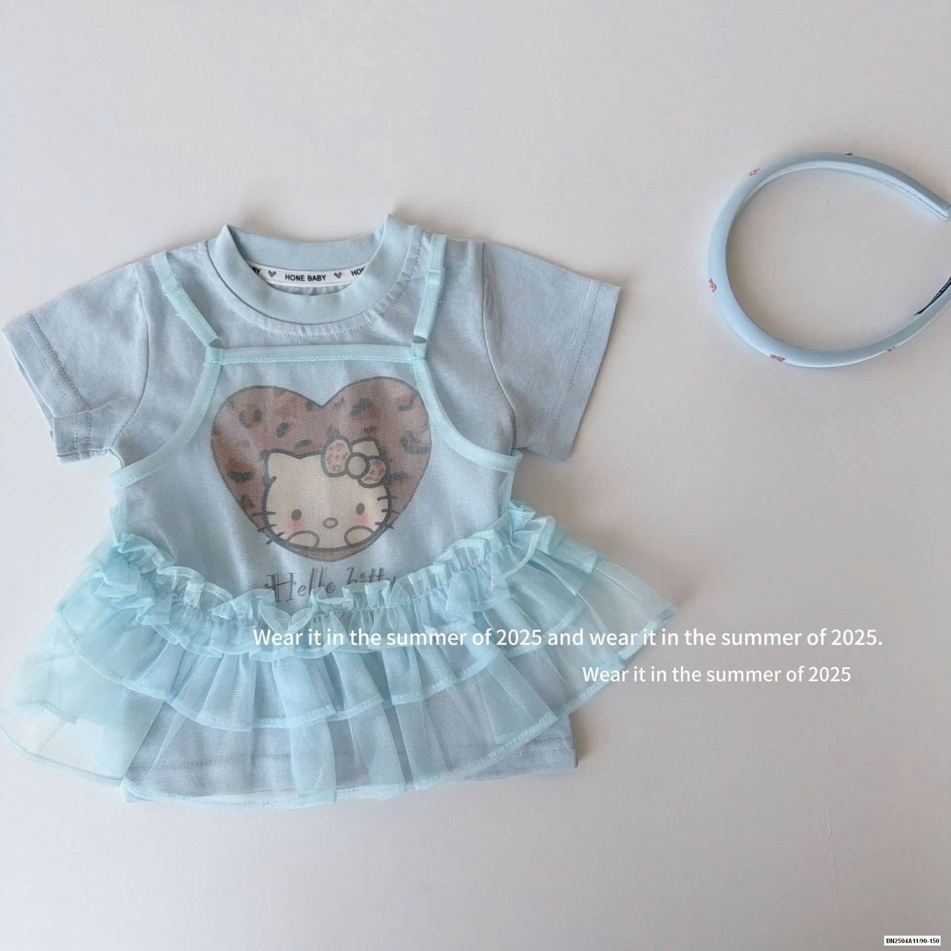 ÁO KITTY BÁNH BÈO 2 CHI TIẾT