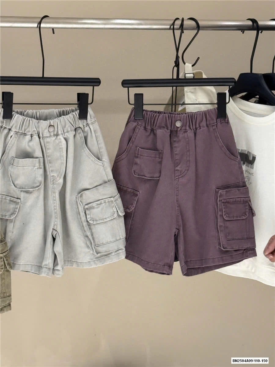 SHORT JEANS MÀU TÚI HỘP
