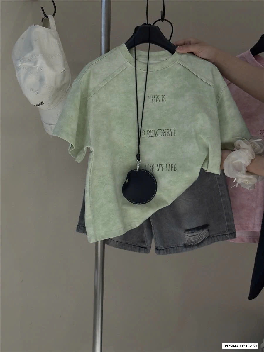 ÁO THUN LOANG IN CHỮ SZ ĐẠI