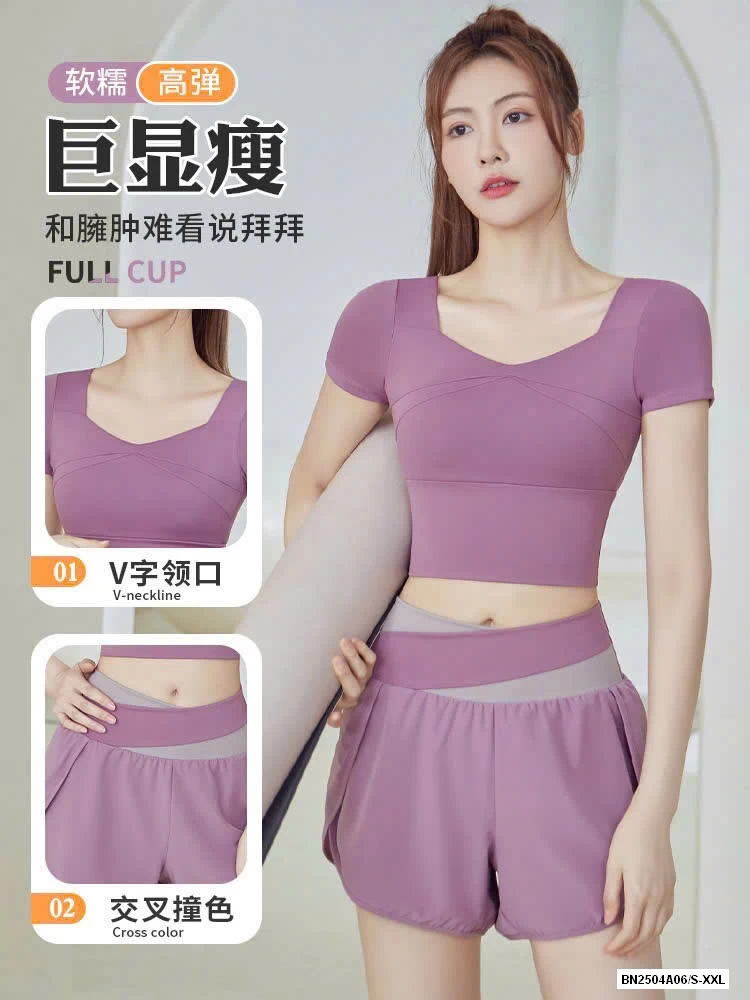 SÉT TẬP THỂ THAO NGẮN TAY