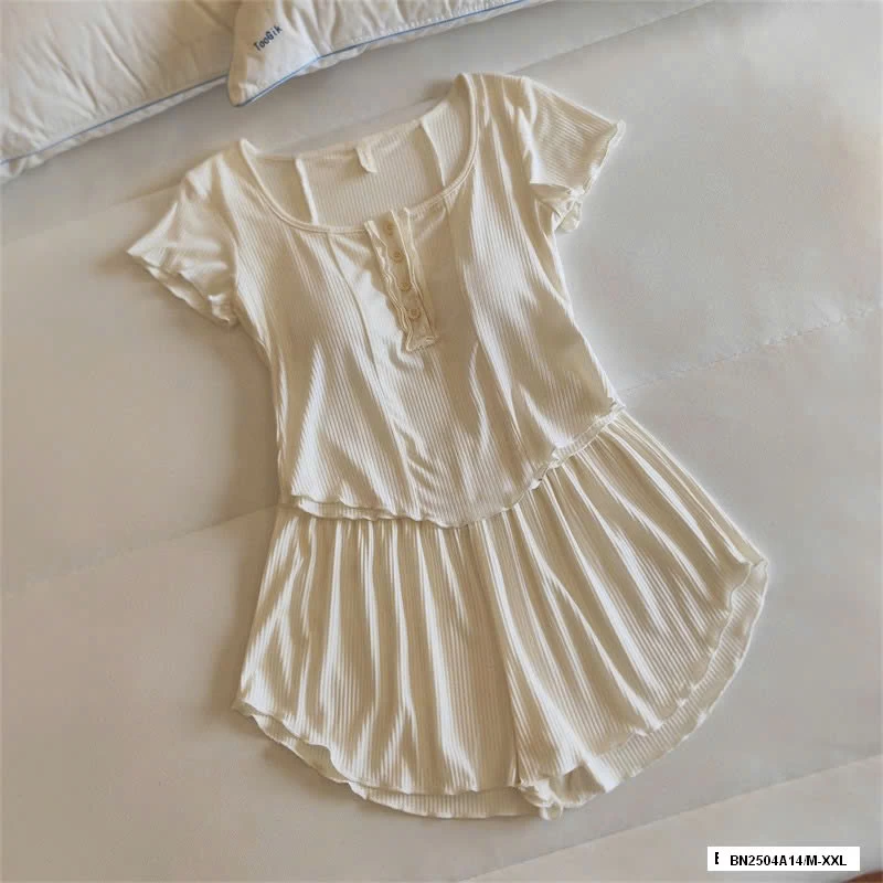 BỘ NGỦ THUN GÂN VIỀN BÈO