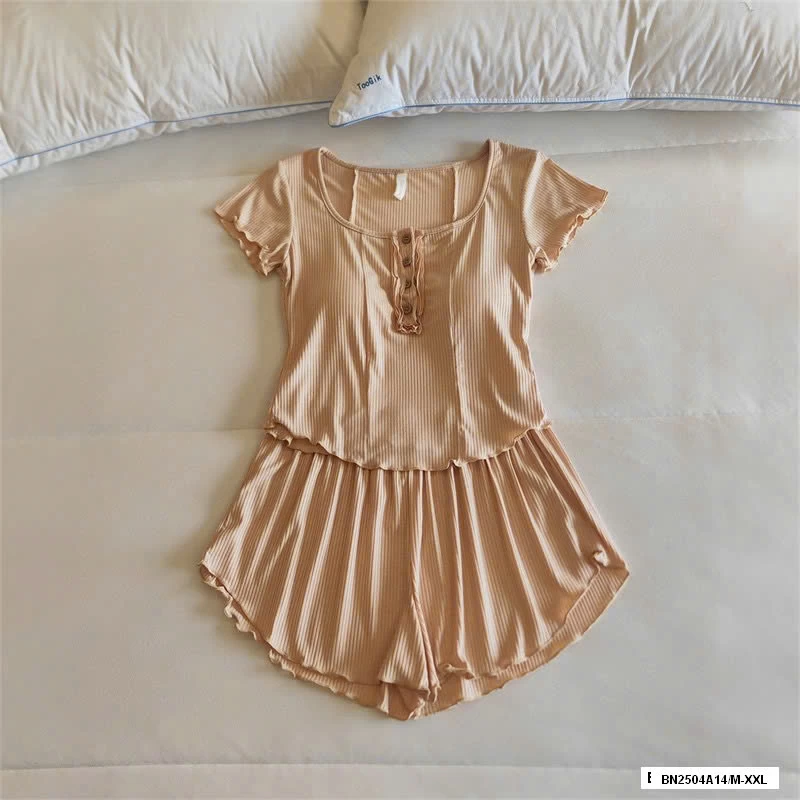 BỘ NGỦ THUN GÂN VIỀN BÈO