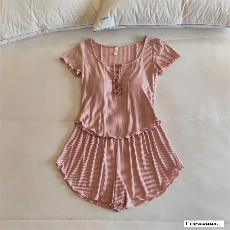 BỘ NGỦ THUN GÂN VIỀN BÈO