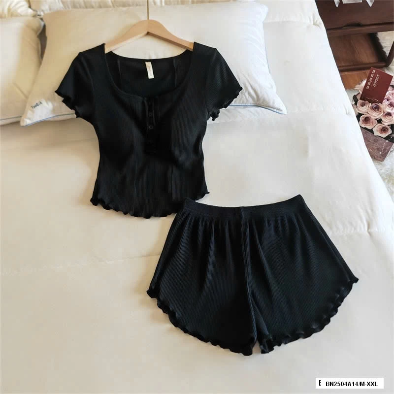 BỘ NGỦ THUN GÂN VIỀN BÈO