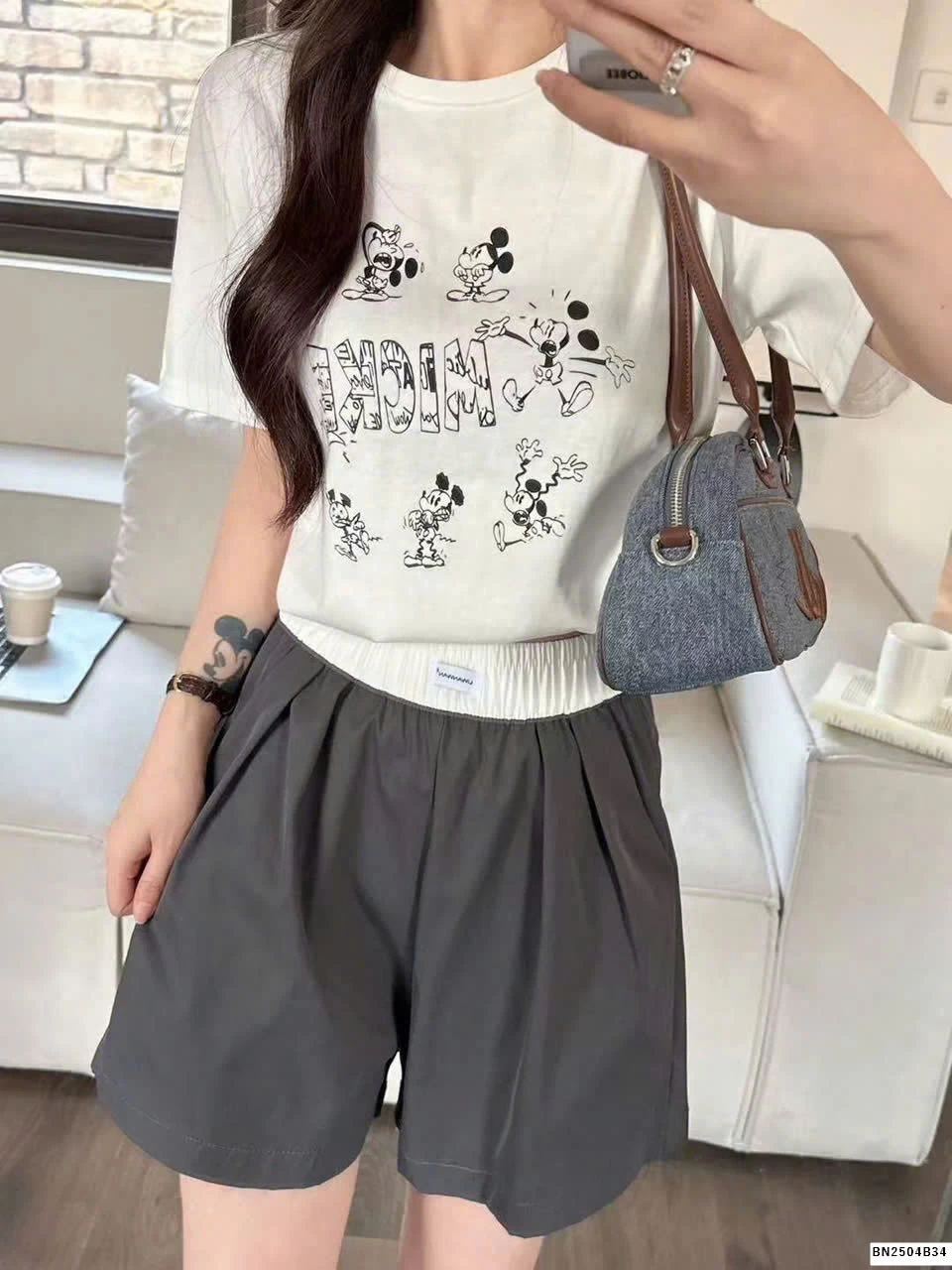 QUẦN SHORT CẠP CHUN NỮ