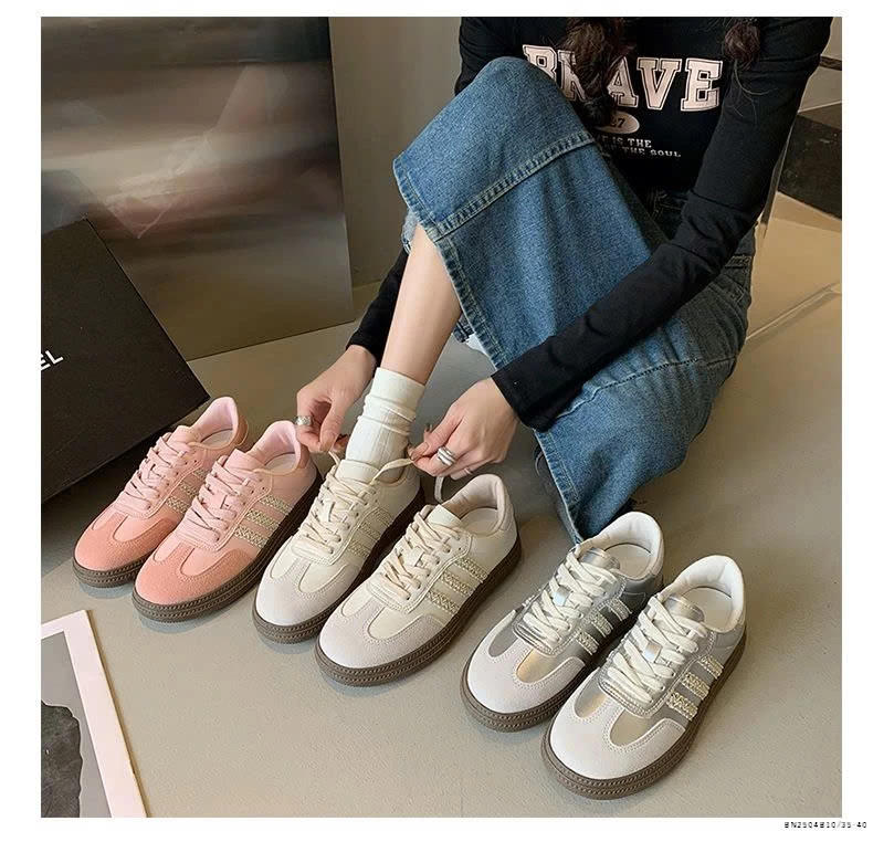 GIÀY THỂ THAO BUỘC DÂY ĐẾ DÀY NỮ