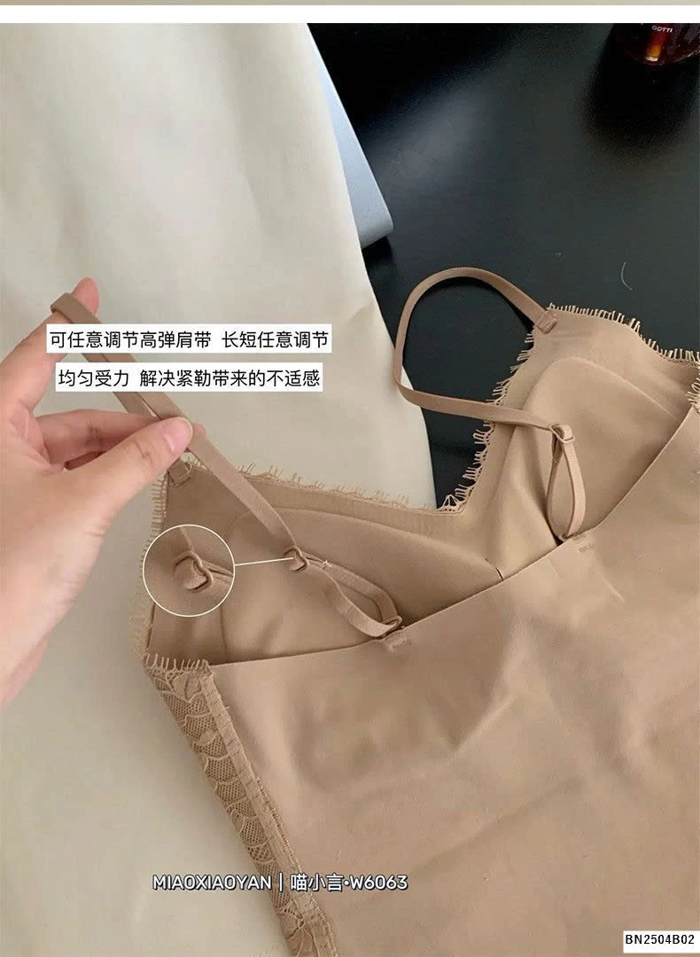 ÁO 2 DÂY REN LIỀN BRA