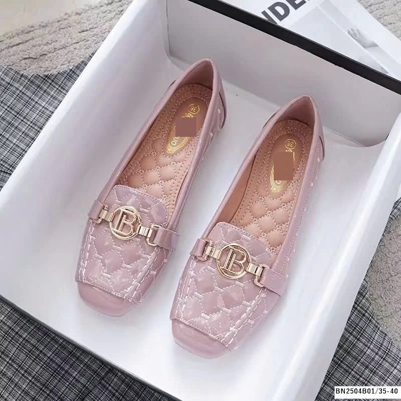 GIÀY BÚP BÊ ĐẾ BỆT CHỮ B