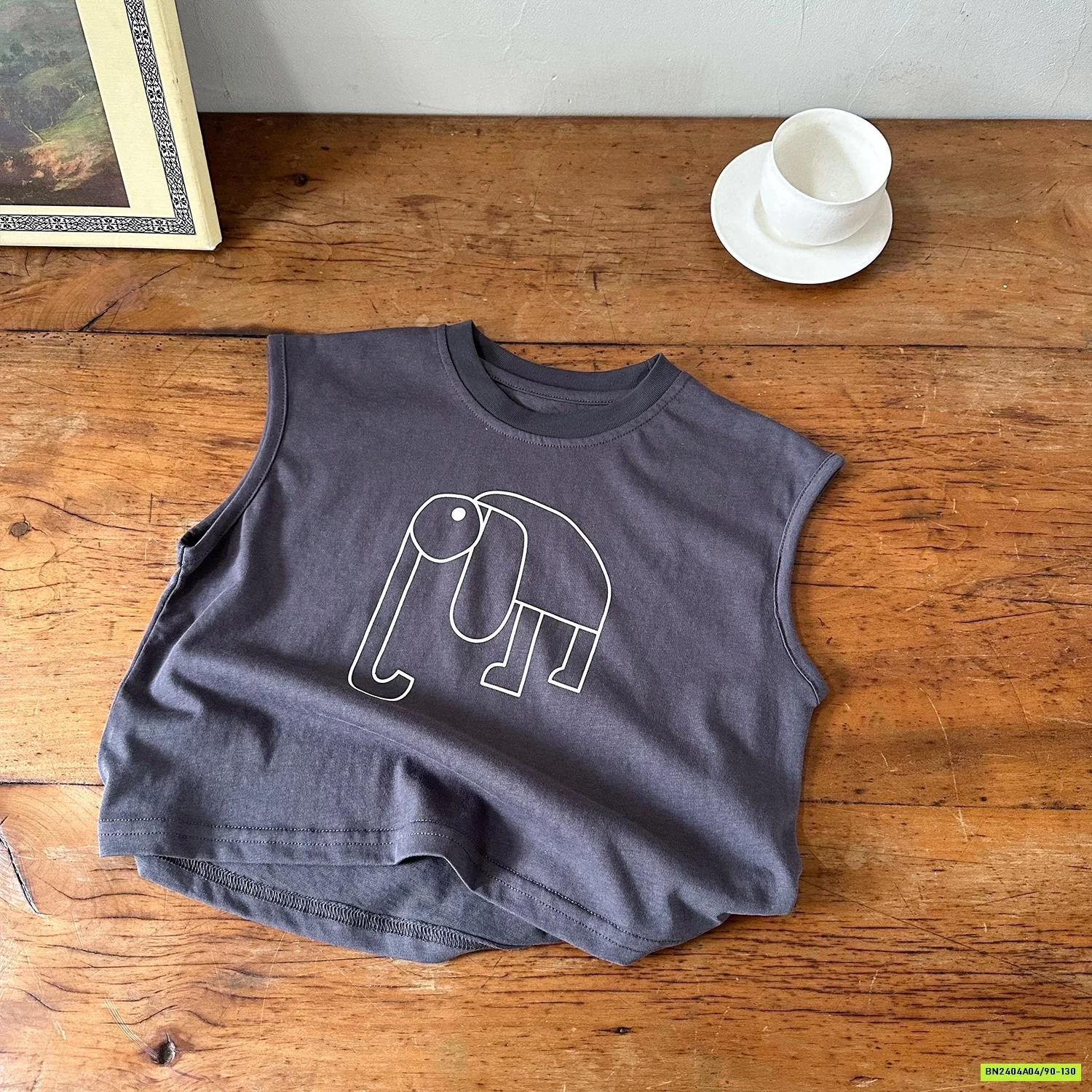 ÁO SÁT NÁCH VOI CON MIX QUẦN BOM