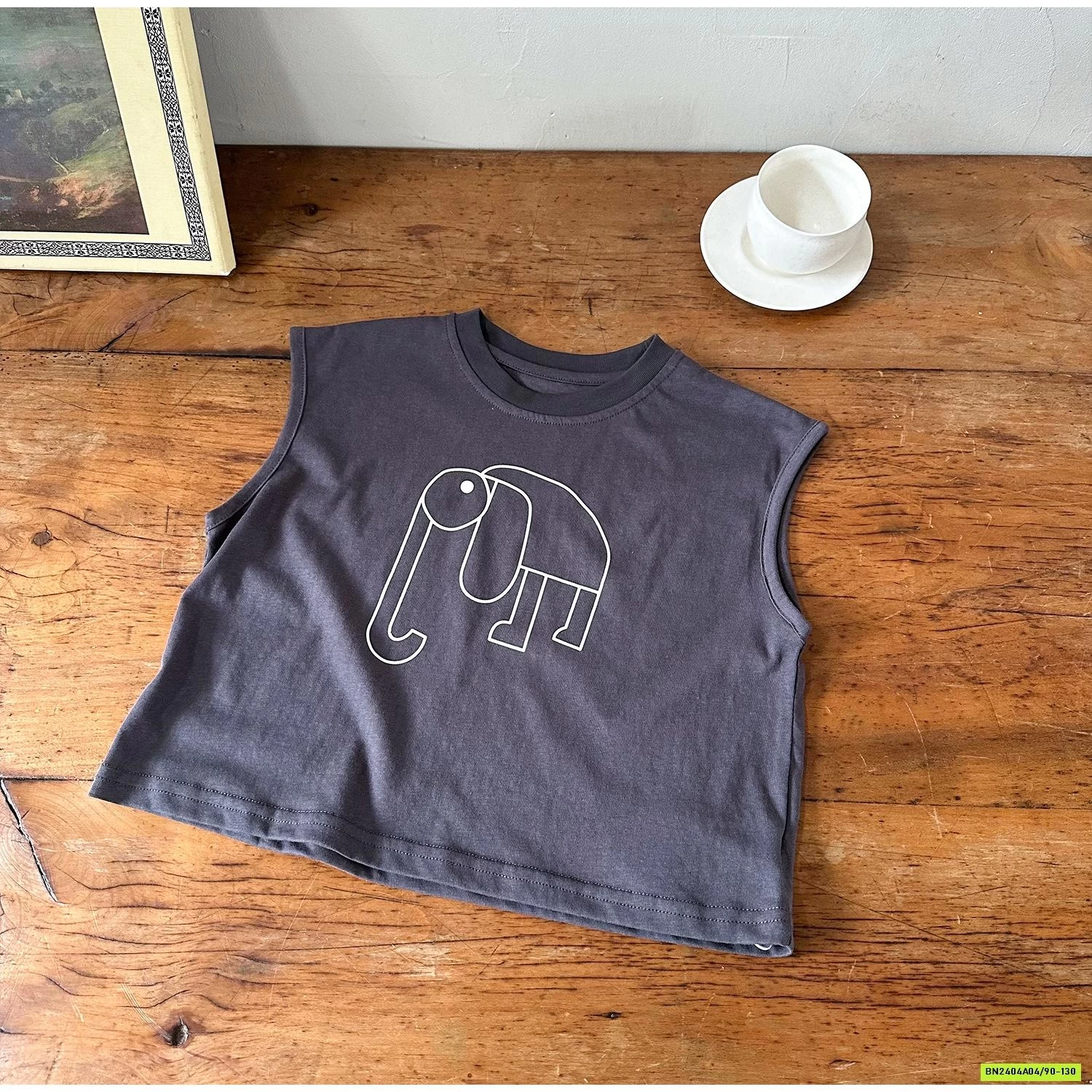 ÁO SÁT NÁCH VOI CON MIX QUẦN BOM