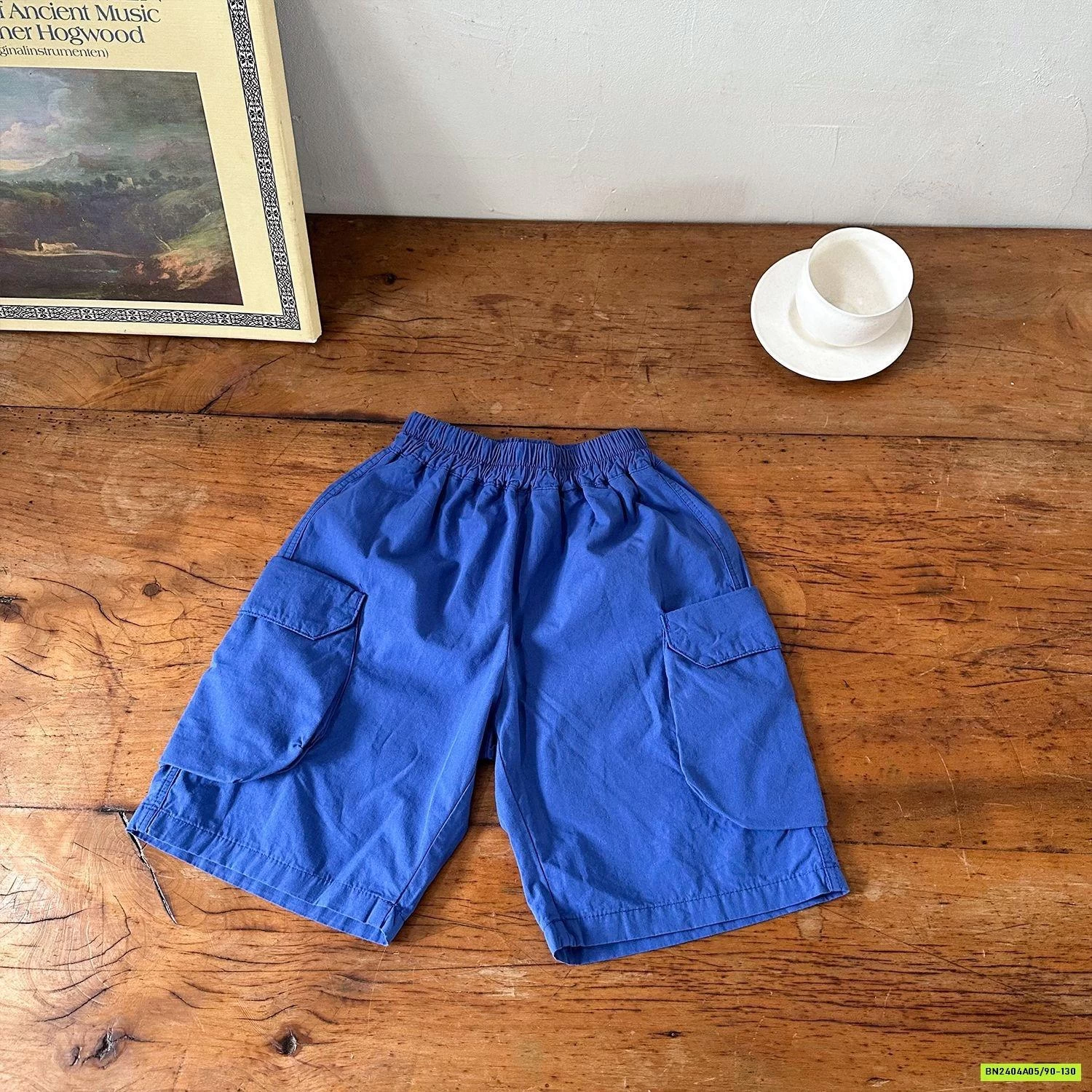 ÁO THUN MIX SHORT XANH COBAN