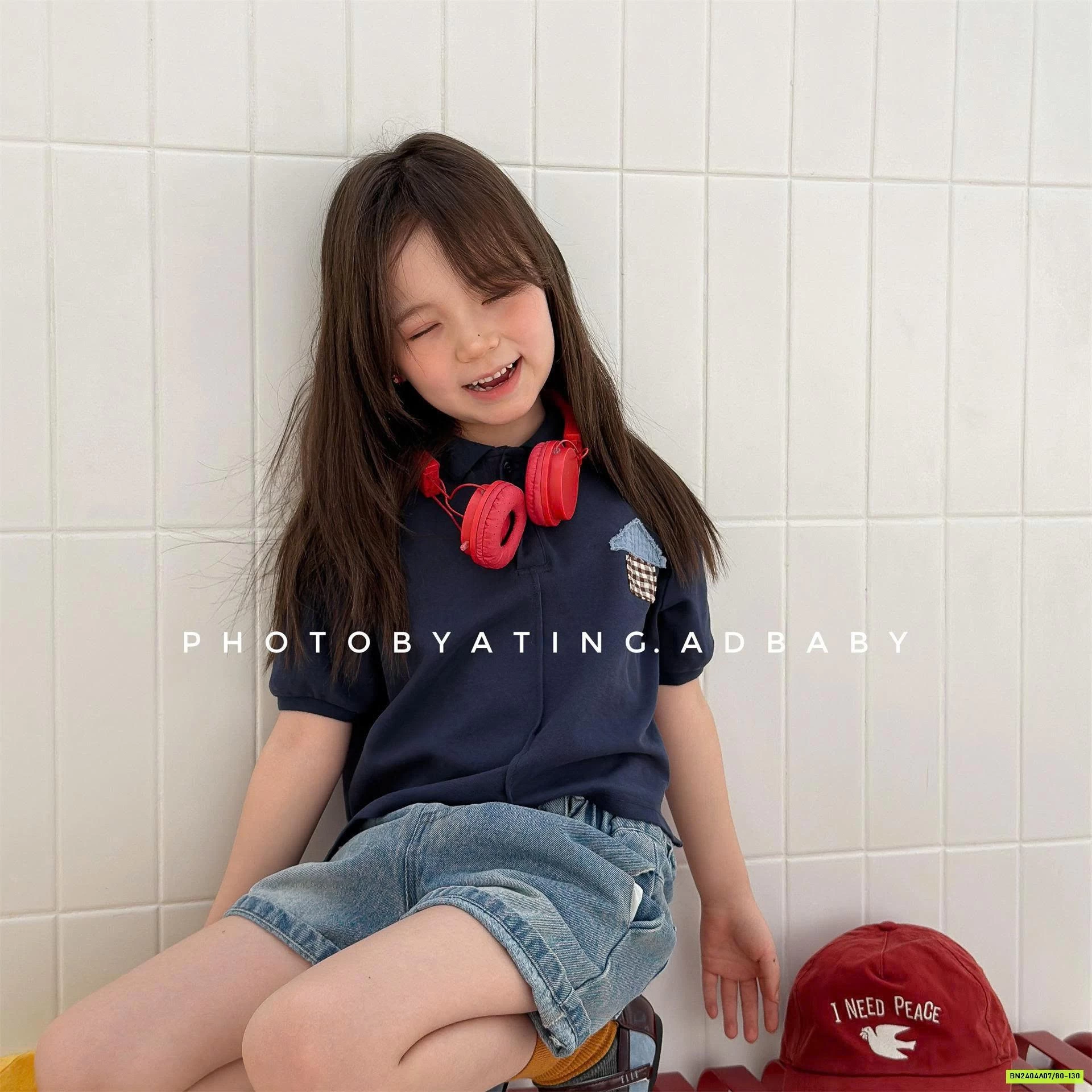 ÁO POLO TÚI HỌA TIẾT ADBABY