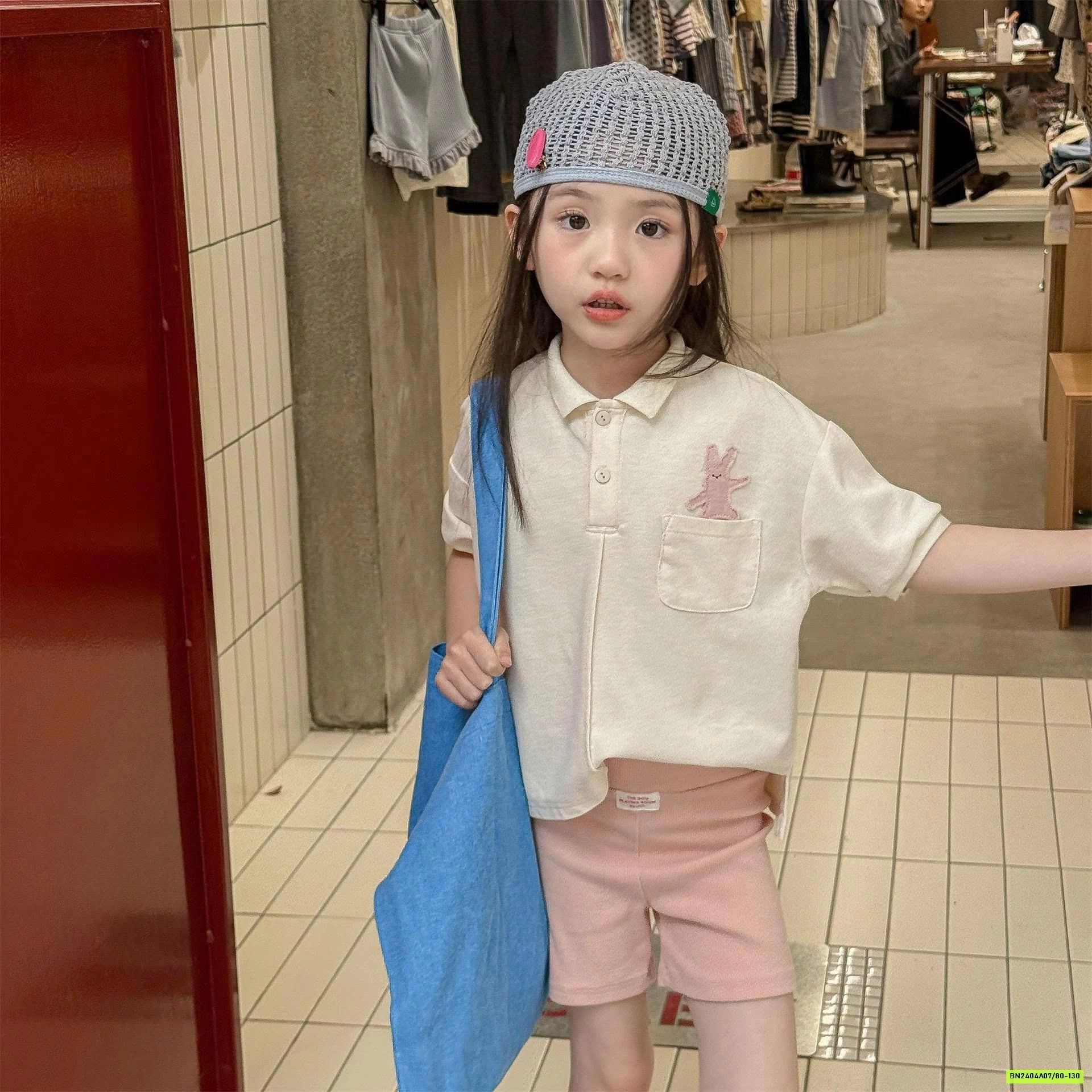 ÁO POLO TÚI HỌA TIẾT ADBABY