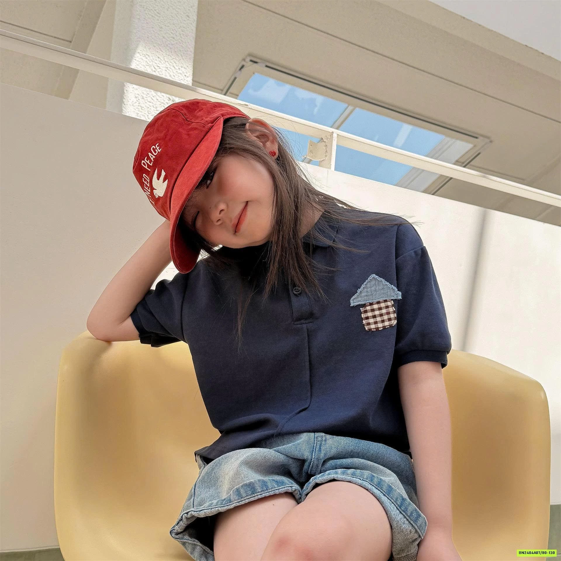 ÁO POLO TÚI HỌA TIẾT ADBABY