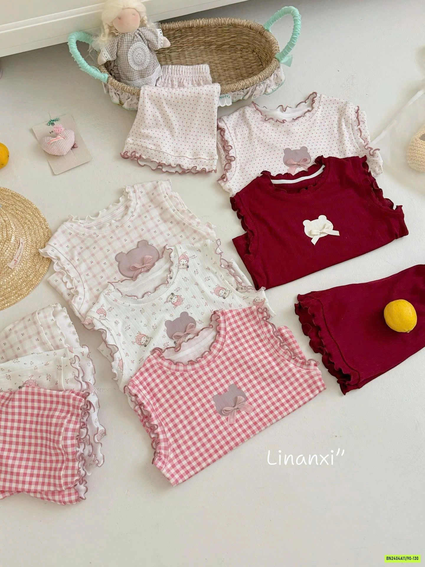 BỘ NGỦ SÁT NÁCH VIỀN BÈO LIANANXI