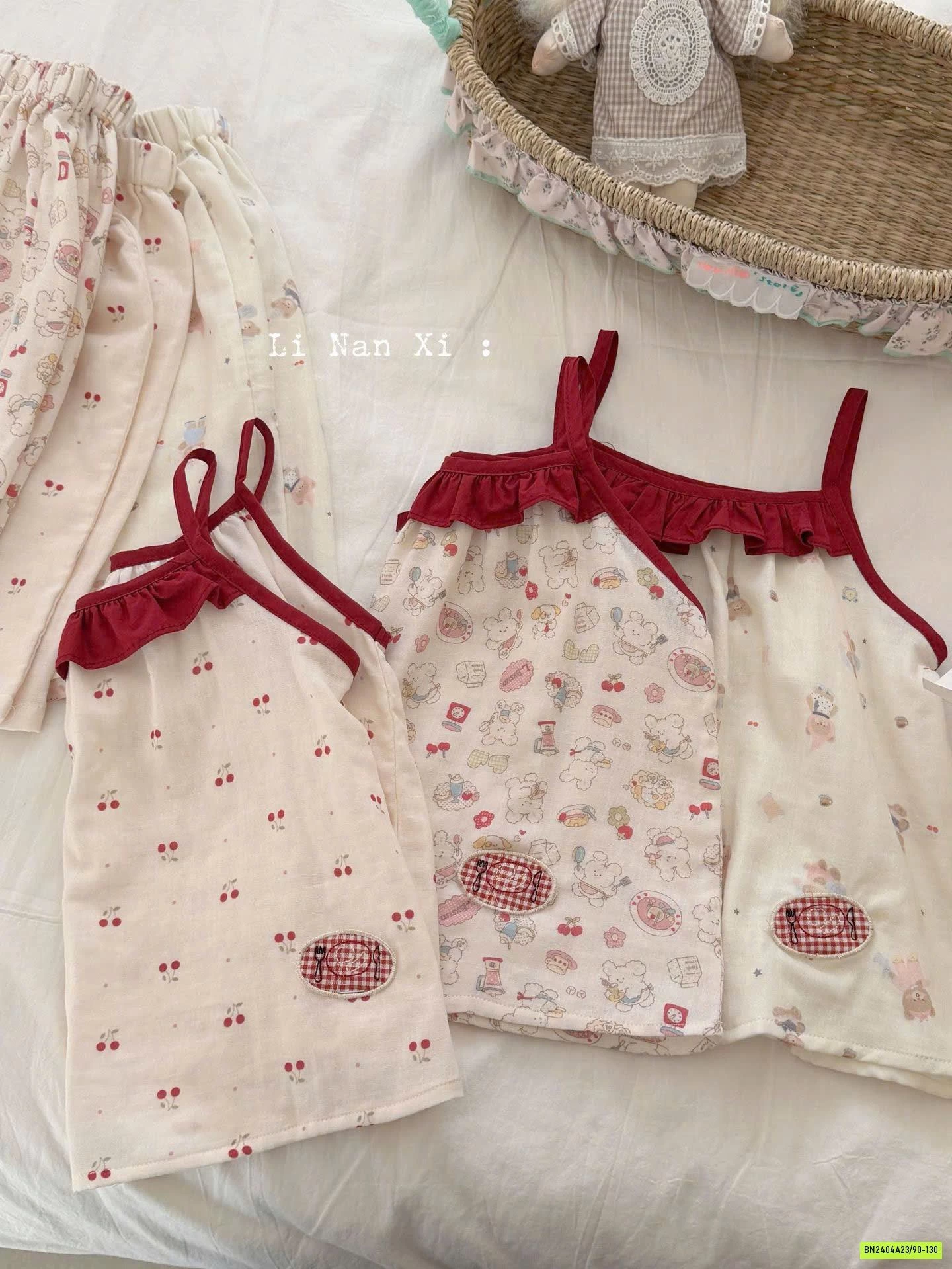 SÉT ĐŨI 2 DÂY PHỐI MÀU LINANXI