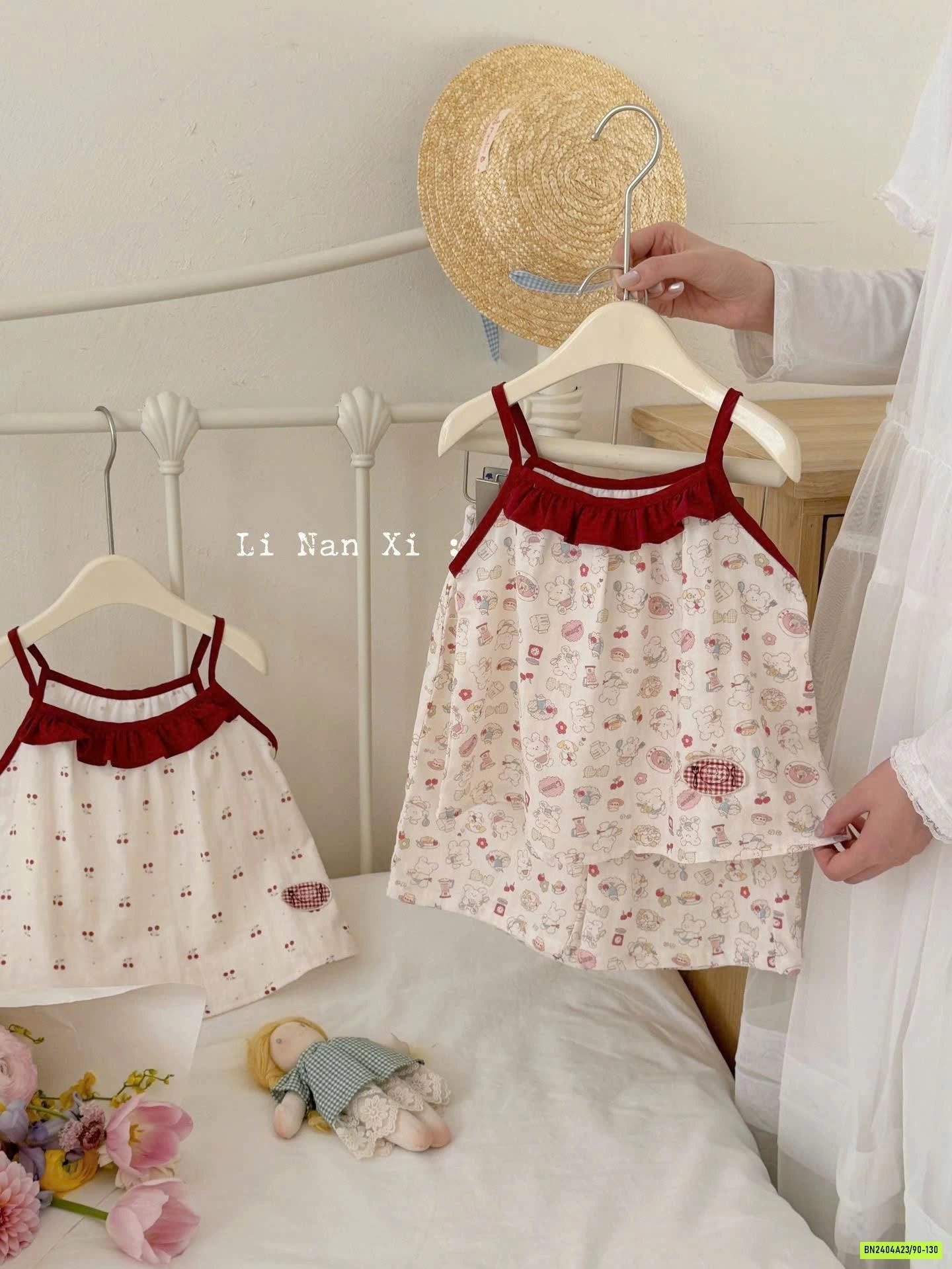 SÉT ĐŨI 2 DÂY PHỐI MÀU LINANXI