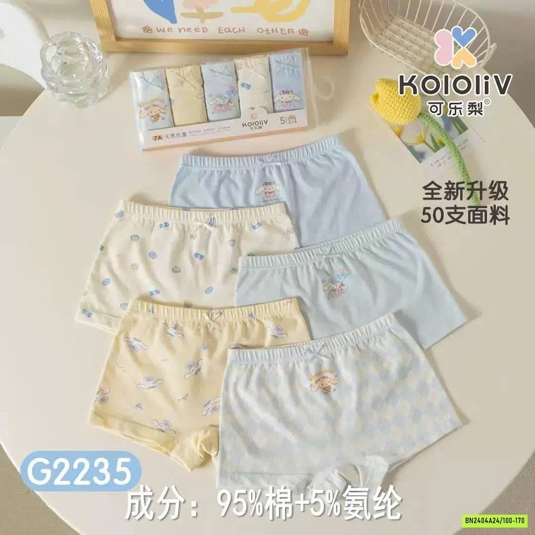 SÉT 5 CHIP ĐÙI KHÁNG KHUẨN BÉ GÁI