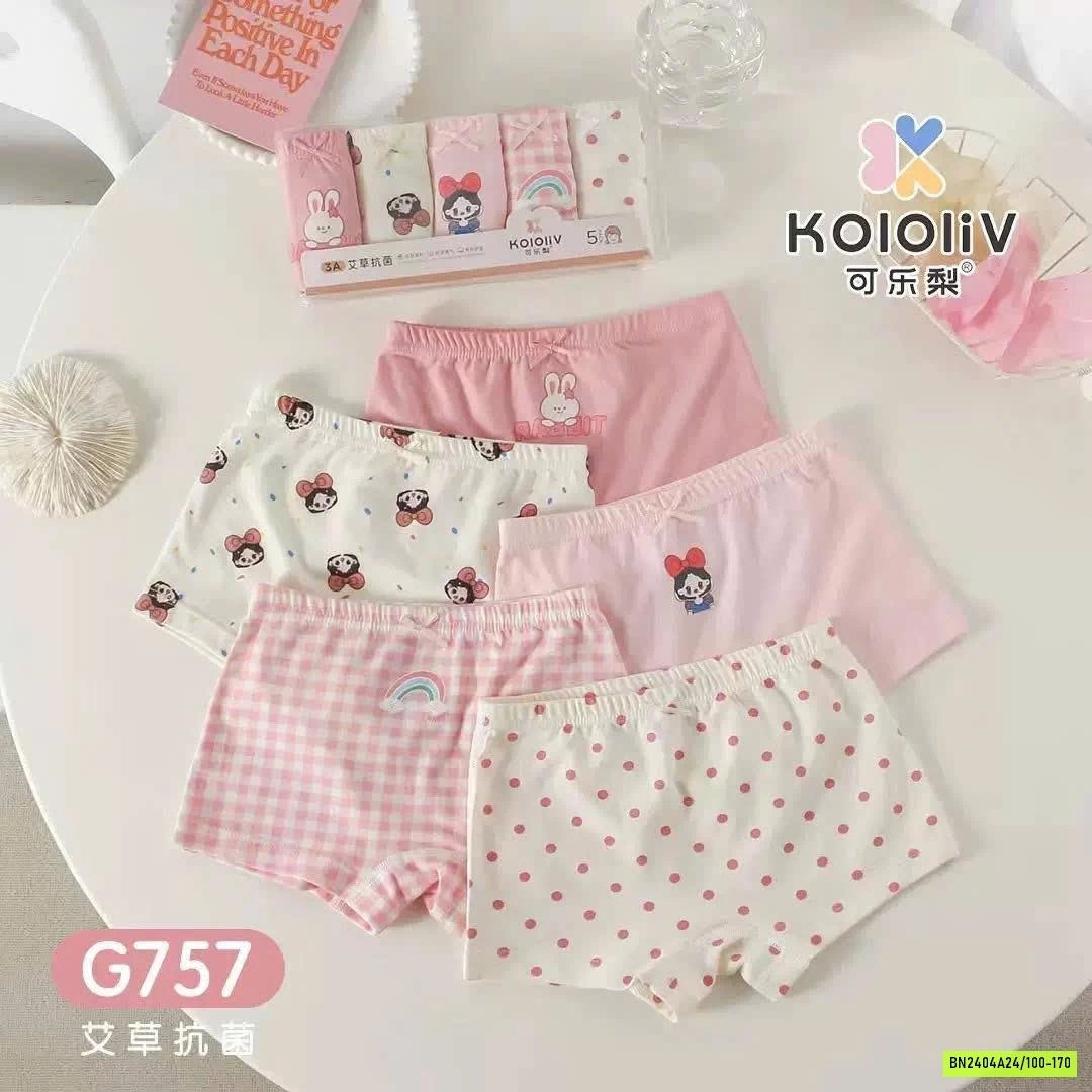 SÉT 5 CHIP ĐÙI KHÁNG KHUẨN BÉ GÁI