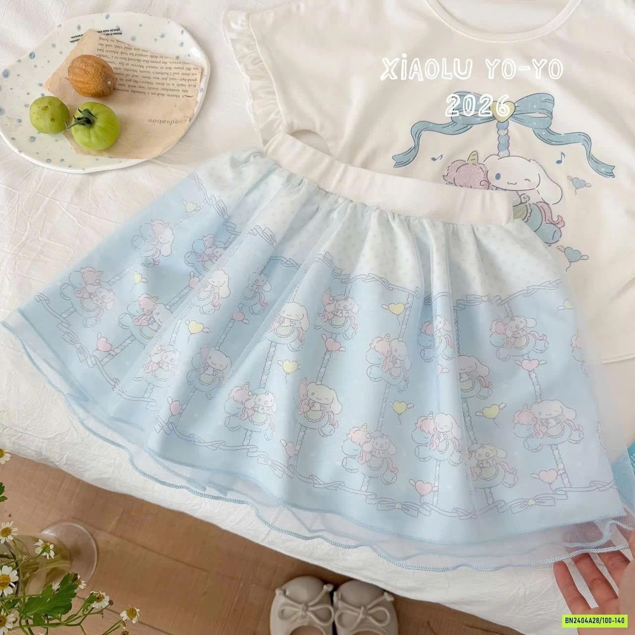 SÉT ÁO MIX CV SANRIO SIÊU XINH