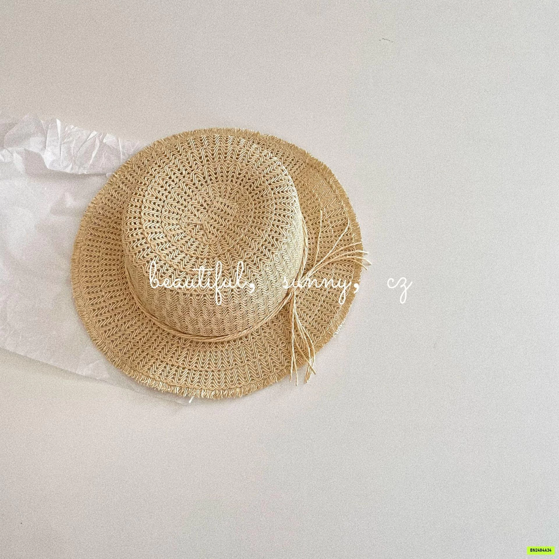 MŨ CÓI DỆT VINTAGE MẸ BÉ