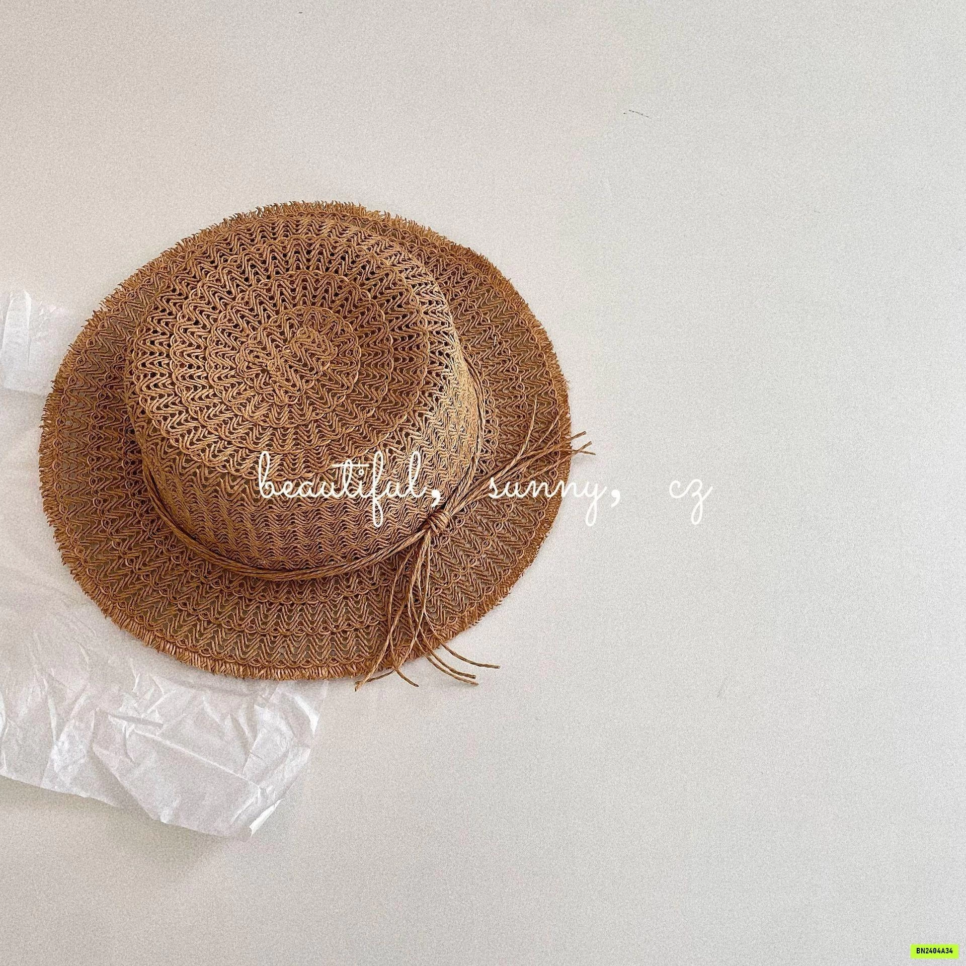 MŨ CÓI DỆT VINTAGE MẸ BÉ