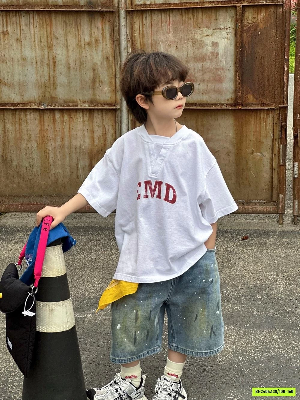 ÁO THUN TRẮNG EMD AFTE