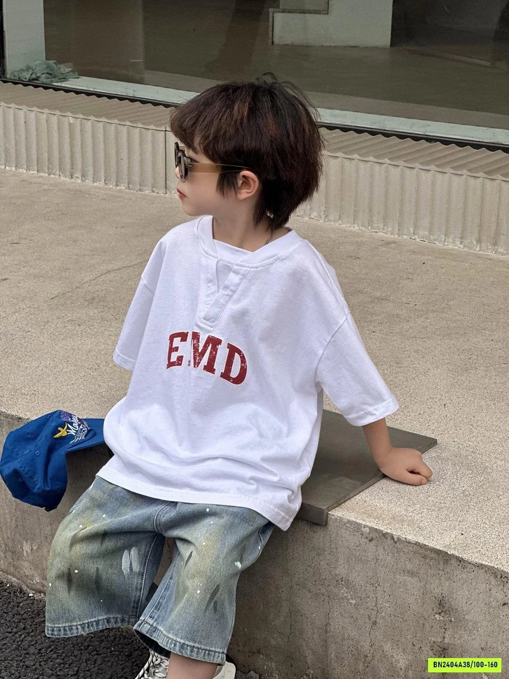 ÁO THUN TRẮNG EMD AFTE